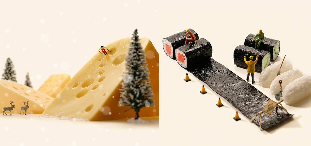 talkingpros's tweet image. Everyday Miniature life by Tatsuya Tanaka abduzeedo.com/everyday-minia…