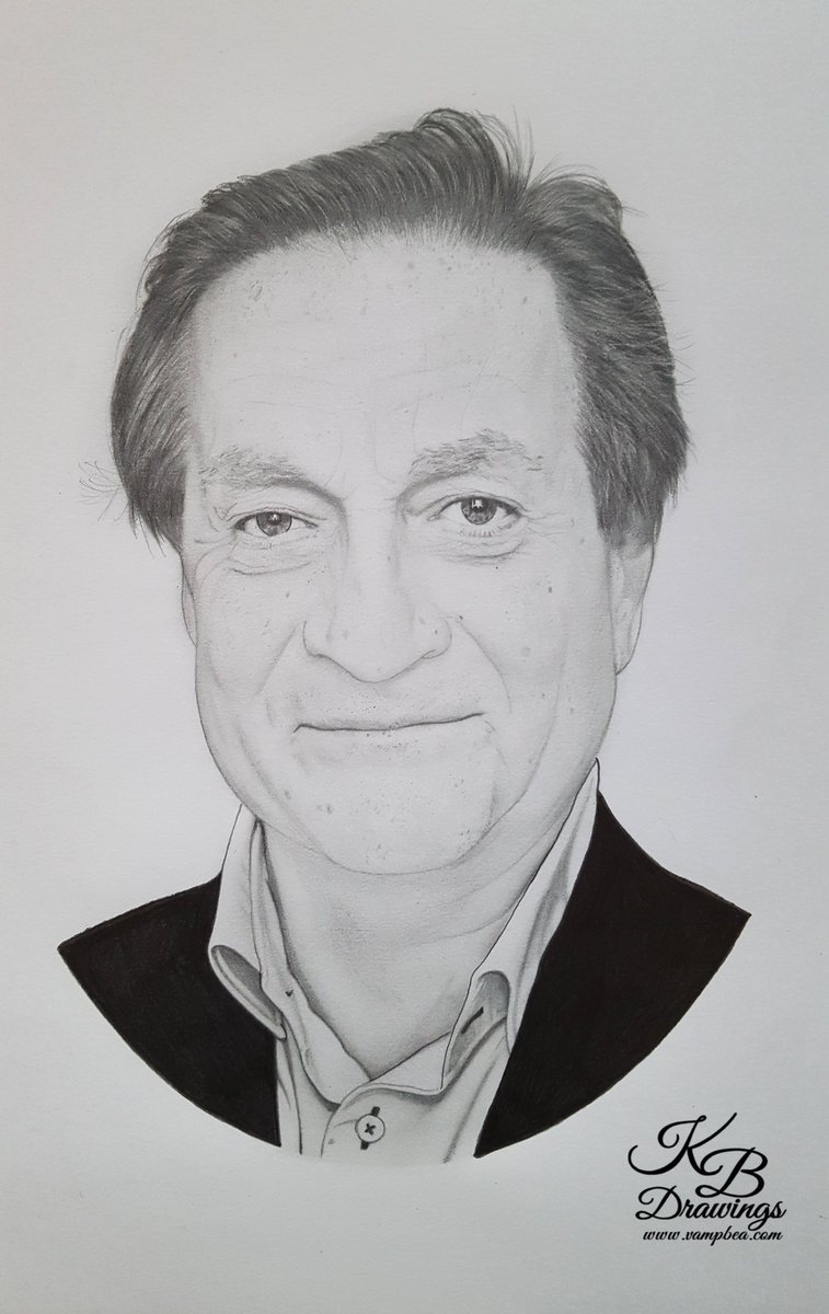 KristinDrawings's tweet photo. A #drawing of #author Tom Kristensen @tomkristensen that I made in november. I used around 4 hours on this one. #forfatter #krim #tegning https://t.co/zZdvyWeQzV