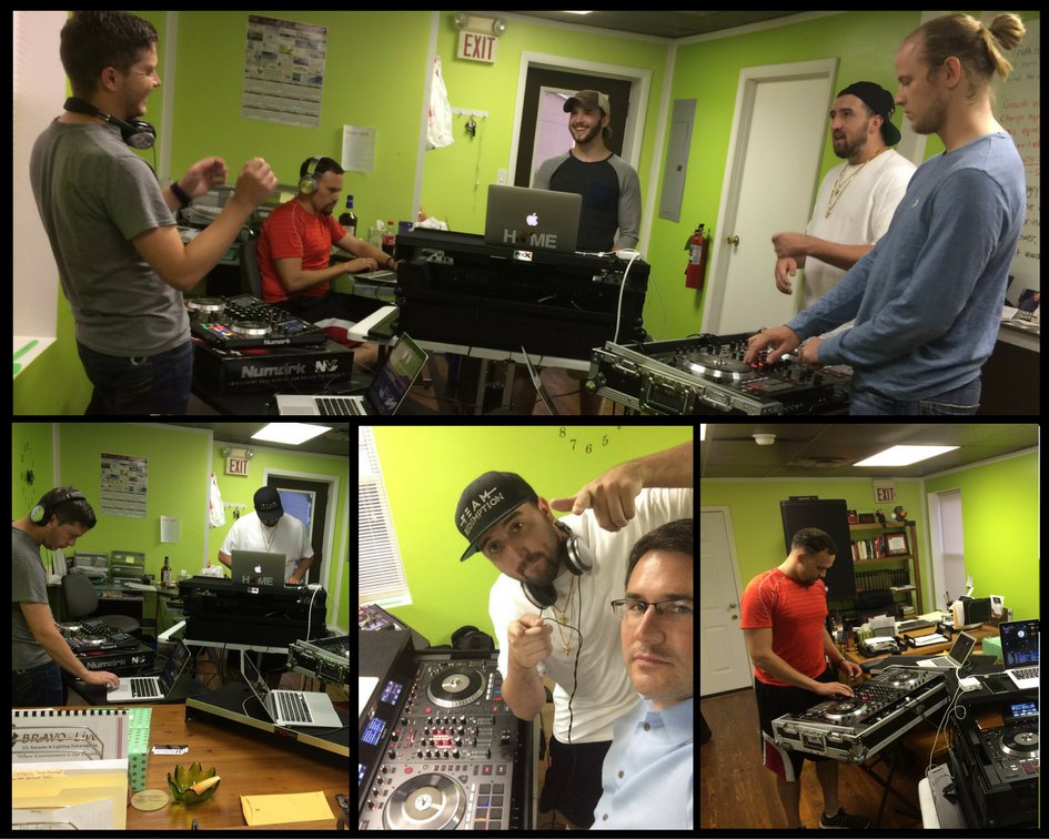 BravoLiveDJ's tweet photo. #Throwback to a #BLDJ mix session! #throwbackthursday #theteam #lovewhatyoudo #dowhatyou #lovebravolivedj #dj #bldj #mixing https://t.co/NFa29J3btU