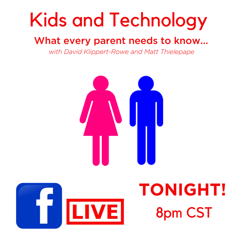 CFhome's tweet photo. Devices fill our lives and are very normal for our children. What do you need to know to parent well?  Join us tonight LIVE on FB. https://t.co/19kaIeateg