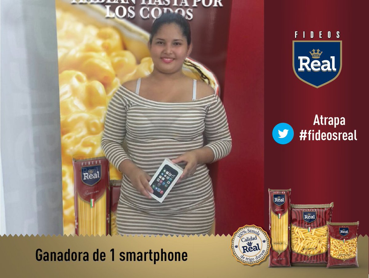 ecuavisa's tweet photo. Felicitamos a Génesis Macias Vera, por haber participado con atrapa tus #FideosReal fue elegida entre los ganadores y se llevó un iPhone. https://t.co/Kk6ywDFvRi