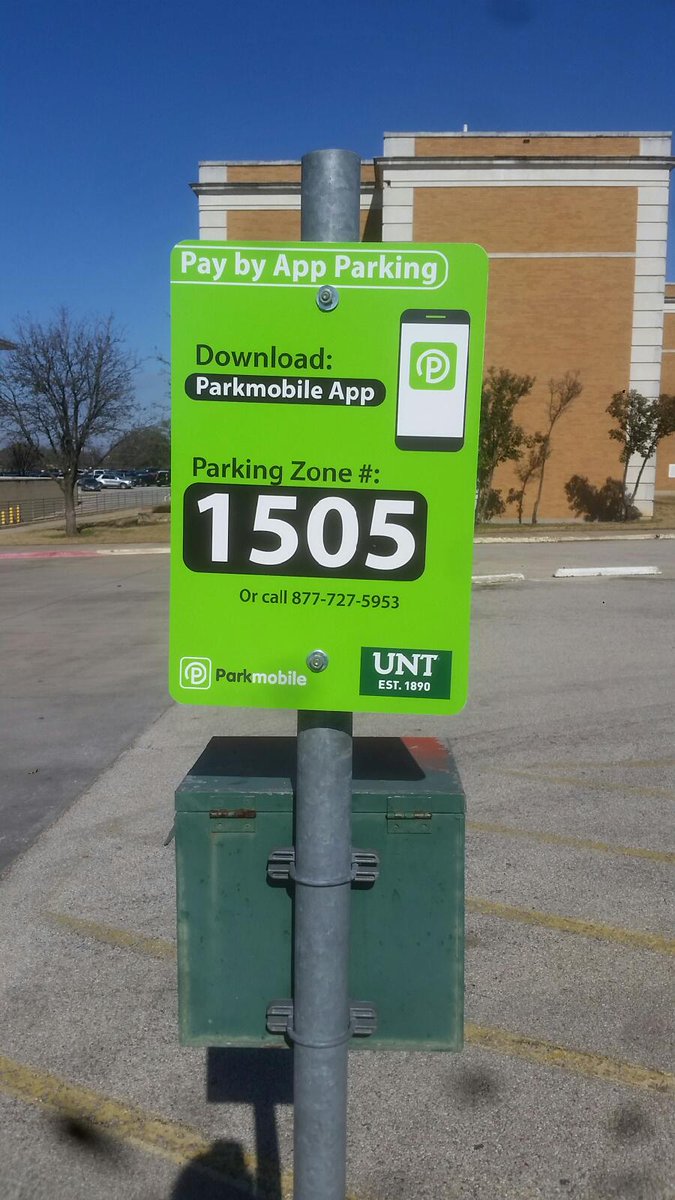 Michelangelo Alice extreem ParkMobile (USA) on Twitter: "Look for our bright green stickers on meters  at #UNT! You can now pay to park on-the-go around campus with the Parkmobile  app! @UNTnews https://t.co/B8AYJpmrOG" / Twitter