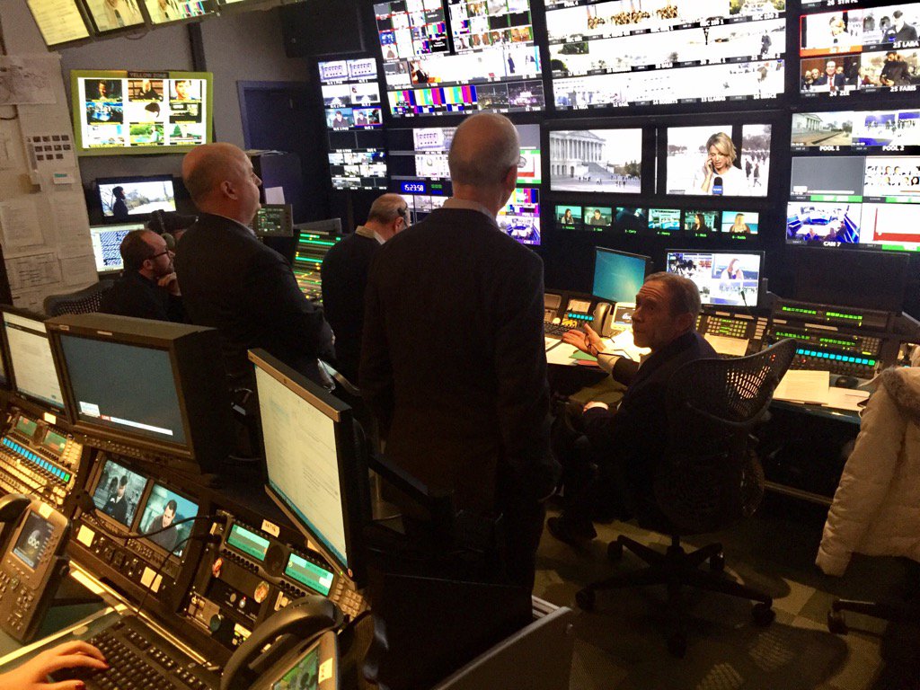 JulieTownsend's tweet image. @MarcBurstein leads @ABC rehearsals as we get ready for the Inauguration. We're live Fri. from DC starting on @GMA