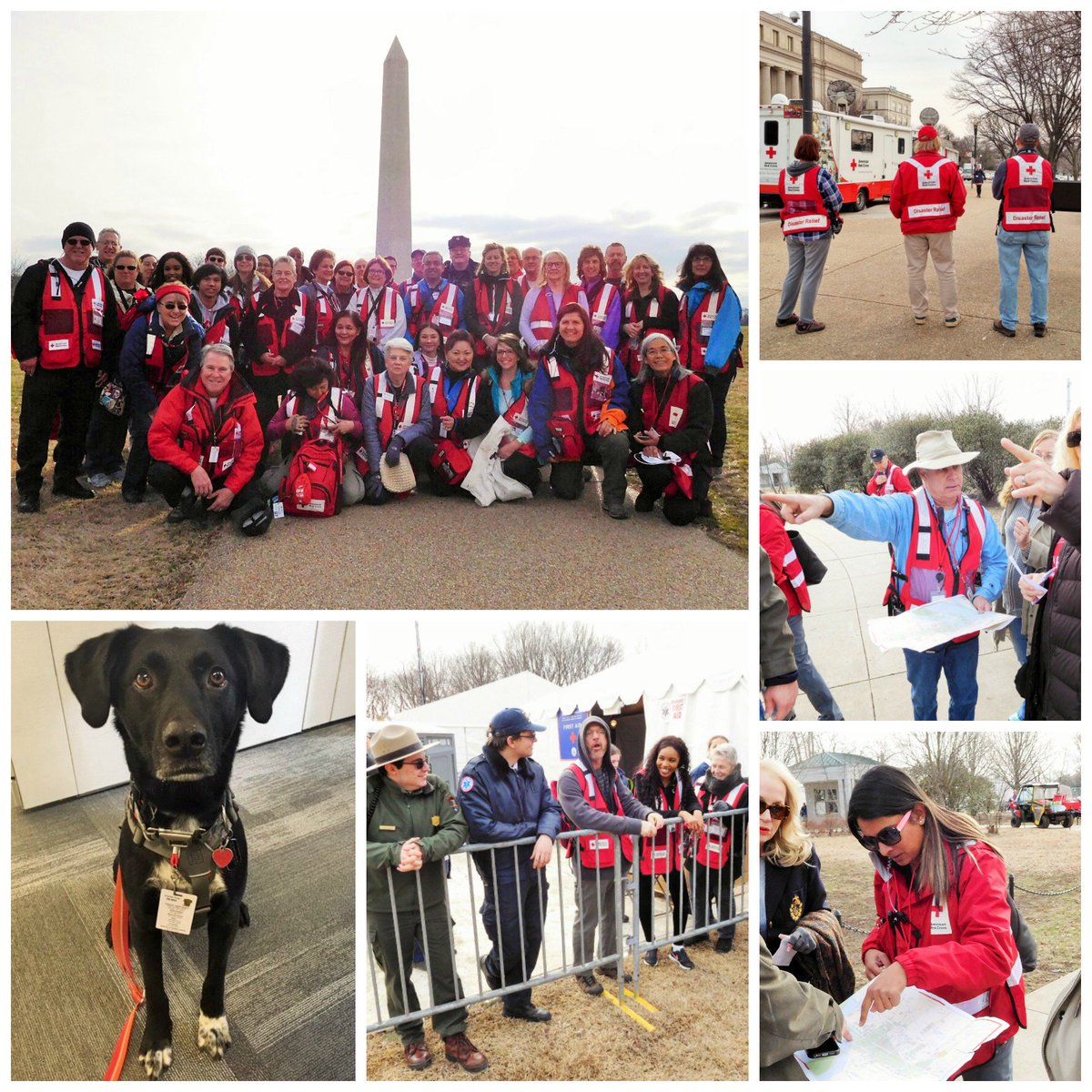 Go Team volunteers are deployed @ #dc #inauguration to provide public safety assistance. If you see 1 remember to thank them for all they do