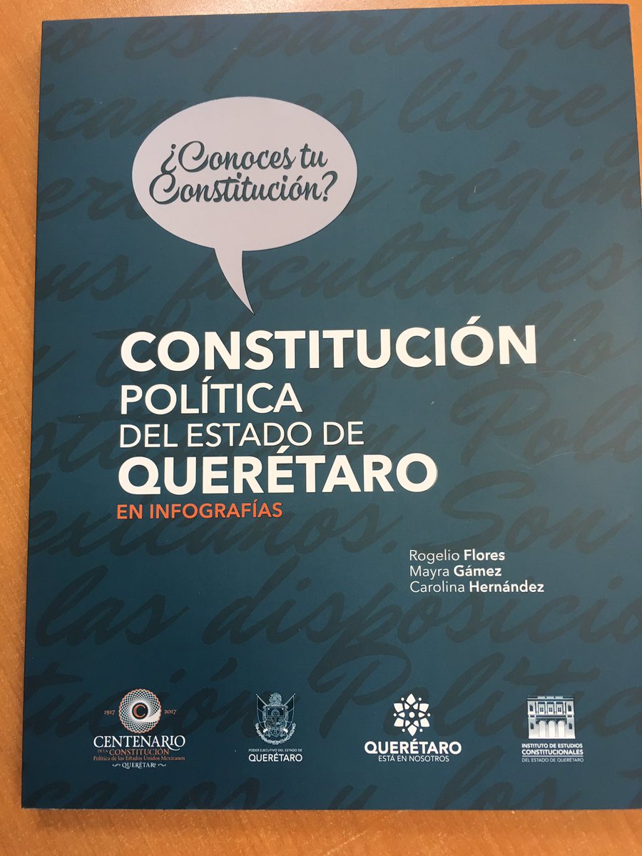javierascado's tweet photo. Un forma simple de entender nuestra Constitución #Querétaro #IECQRO #culturajurídica #CulturadelaLectura https://t.co/KDeoCuVzqd
