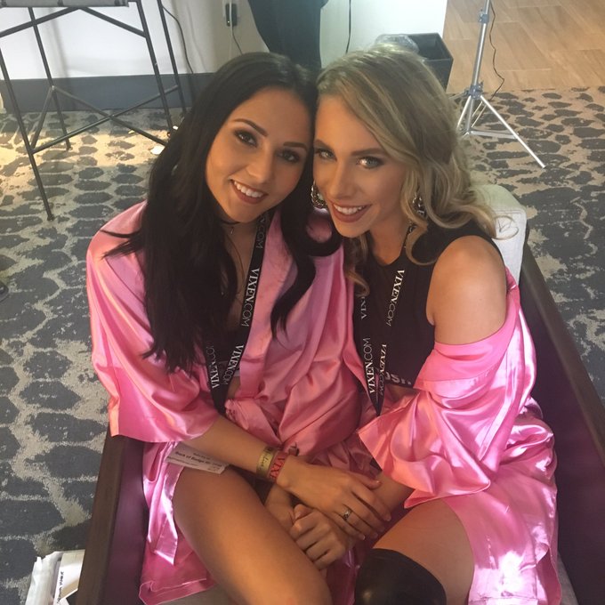 Come check out your favorite girls at the @tushy_com booth today 1-8 ? https://t.co/tV8CLM5eNI