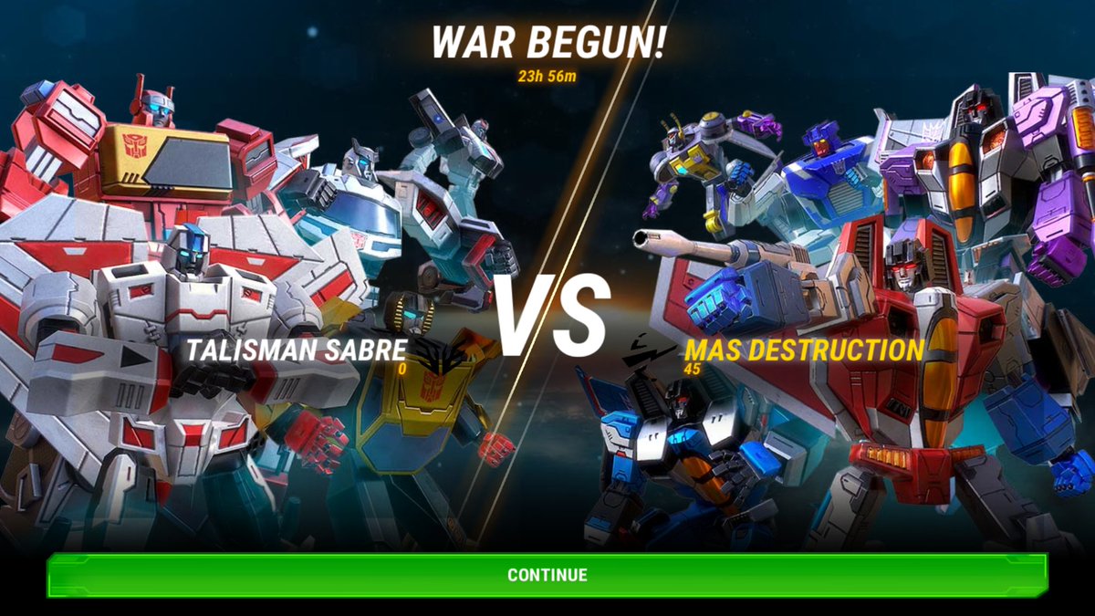 ctrlFrequency's tweet photo. It's time for war! *salutes the Autobots https://t.co/mlC2gs6nJ4