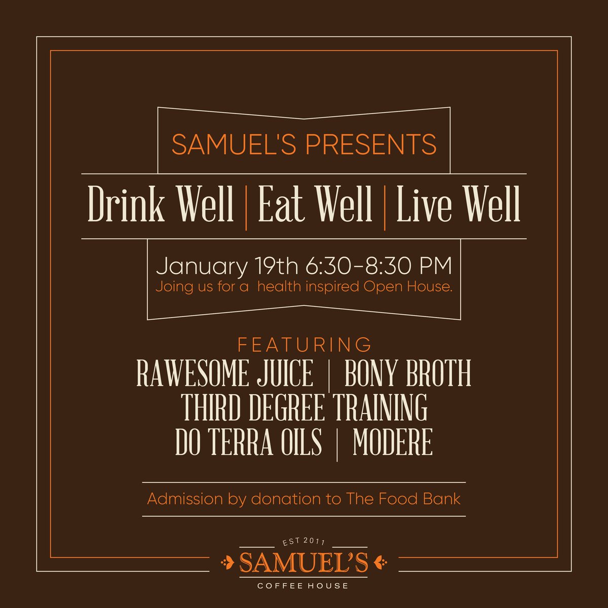 Samuel's Coffee Hous (@samuelscoffee) on Twitter photo 