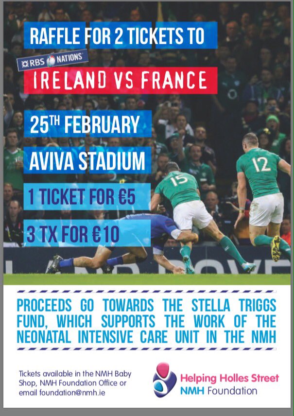 Wana win 2 tickets to the Ireland v France 6 nations game at Aviva stadium on 25th February???!!!