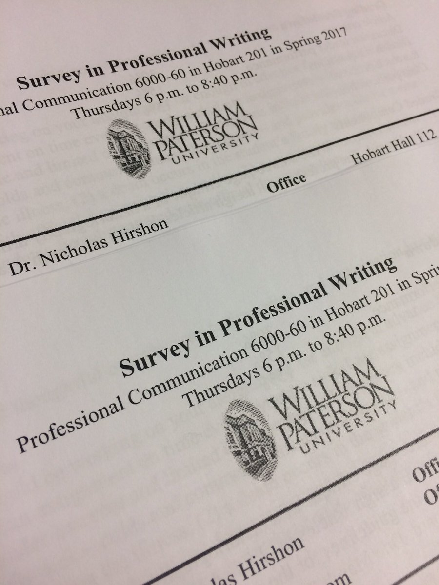 nickhirshon's tweet photo. Ready to meet my graduate students tonight in #PCOM6000. https://t.co/YCZJ6Wes7p