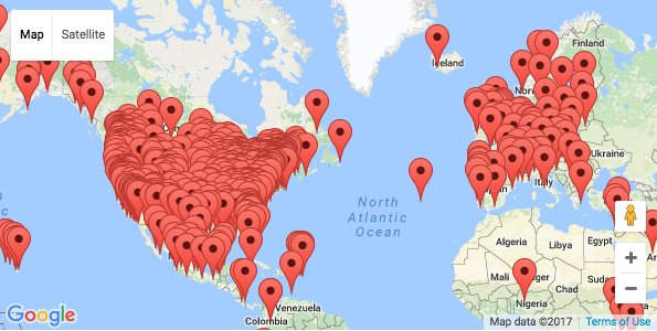 616 marches 
1.3 MILLION marchers 
Over 50 countries
All 7 continents

Find your #WomensMarch Sister March here: womensmarch.com/sisters