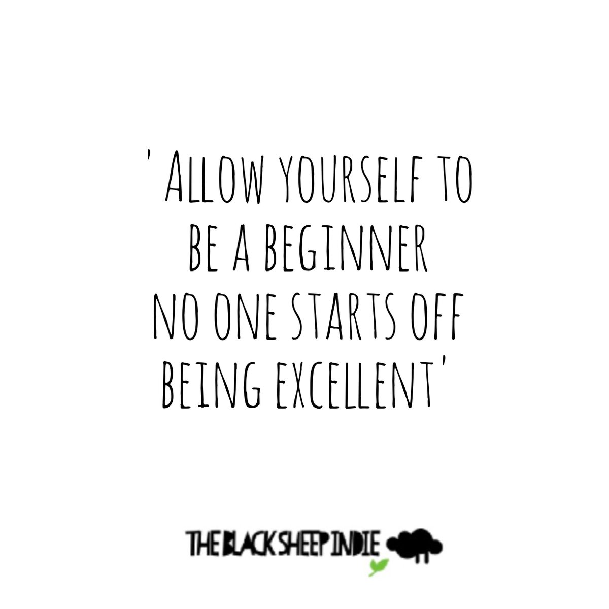 BlackSheepIndie's tweet photo. ‘If at first you don’t succeed, try, try, again’ ✨#QuoteOfTheDay #DoubleQuote #SchrijvenIsOefenen https://t.co/I3gXmC2jzc