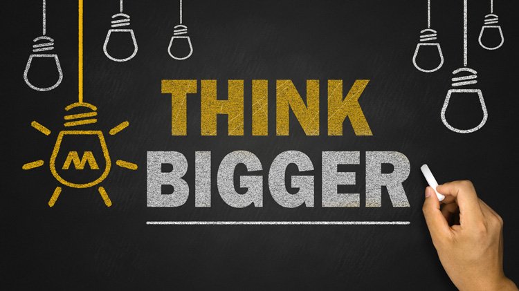 dariadpointgro2's tweet photo. Think Bigger! #ThursdayThought #quote #thought #business https://t.co/qy2MoTyBSo