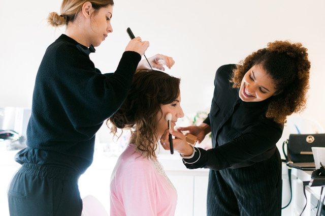 sbhm_stylists's tweet photo. We love an action shot! Natasha and Kerri working their magic. https://t.co/oNIzVWMCvf
