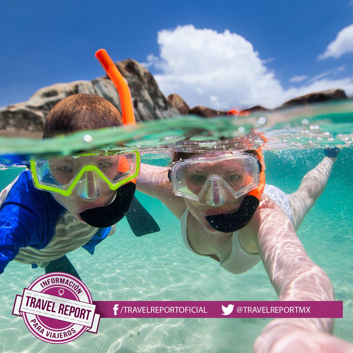 TravelReportMX's tweet photo. #TipViajero Durante tu viaje siempre pide que te muestren el premiso en lugares para #snorkelear, bucear, de paracaidismo o navegar rápidos. https://t.co/4GkGE3mJe9