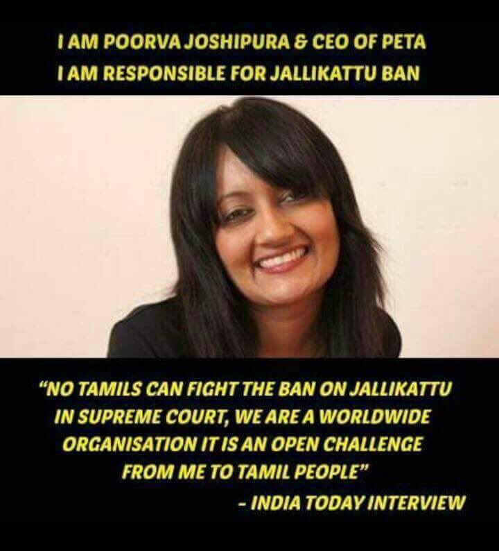 ramniranjan187's tweet photo. Legends Support #Jallikattu #Chennai 
#ARRehman
#KamalHassan
#SpiritualGurus
@SriSri
@SadhguruJV 
BUT @PetaIndia 👇😈👇
https://t.co/VkdfOScp9P