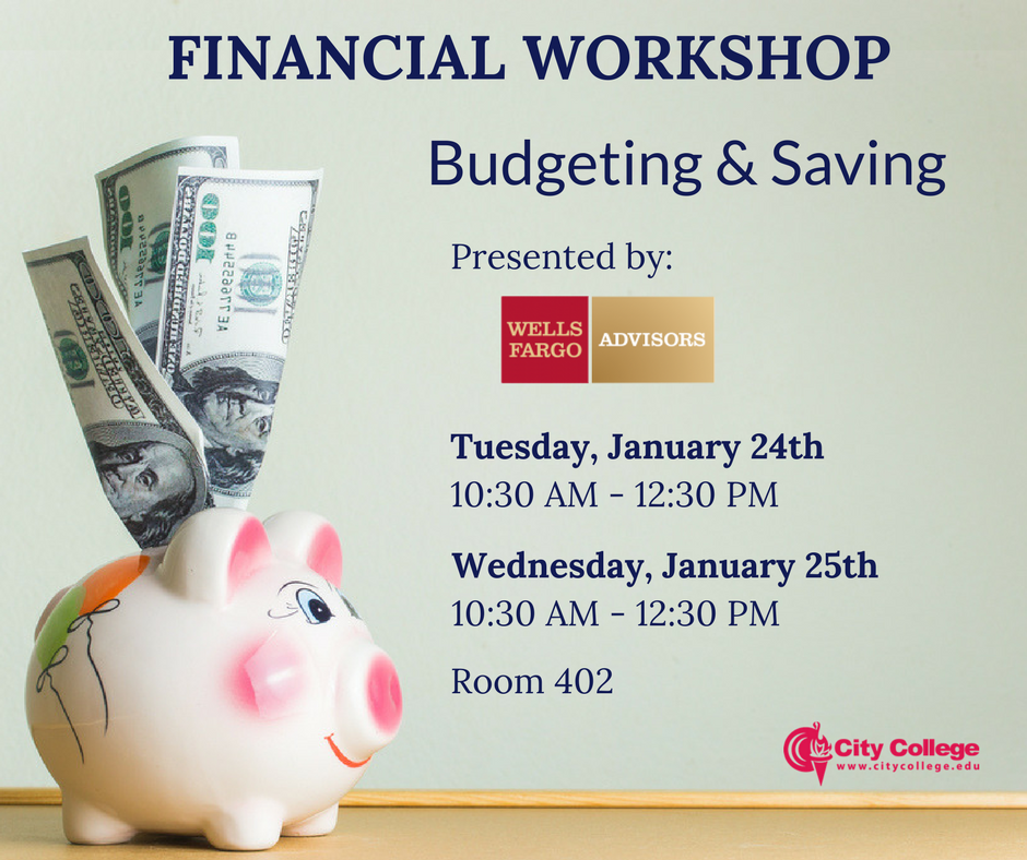 #FinancialWorkshop happening next week! Snacks will be provided. Don't miss this great opportunity to learn how to manage your finances!