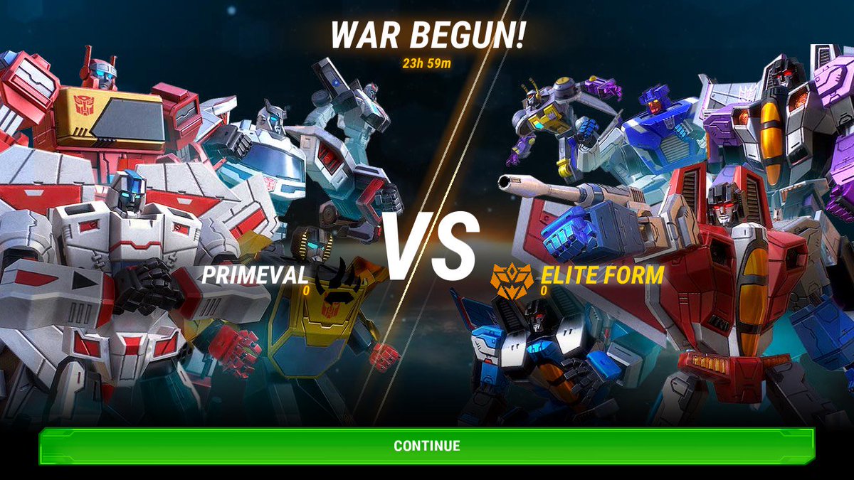 MayhemAtkSquad's tweet photo. Good Luck Primeval! @TransformersWar https://t.co/x9yhDlyH15