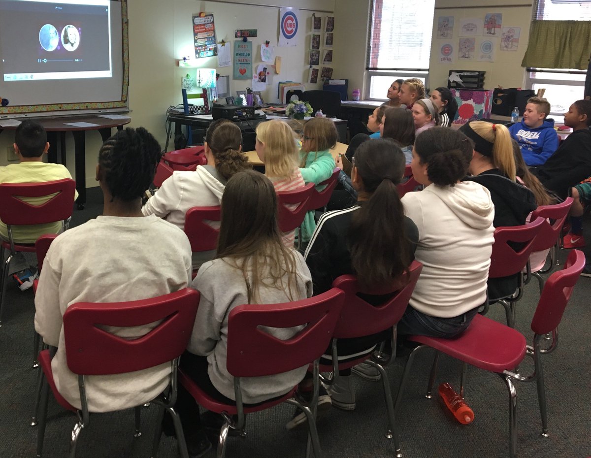 WestchesterInte's tweet photo. Today 6th graders are welcoming family members to view their Elder Tale Presentations. https://t.co/8gsphtdyXr