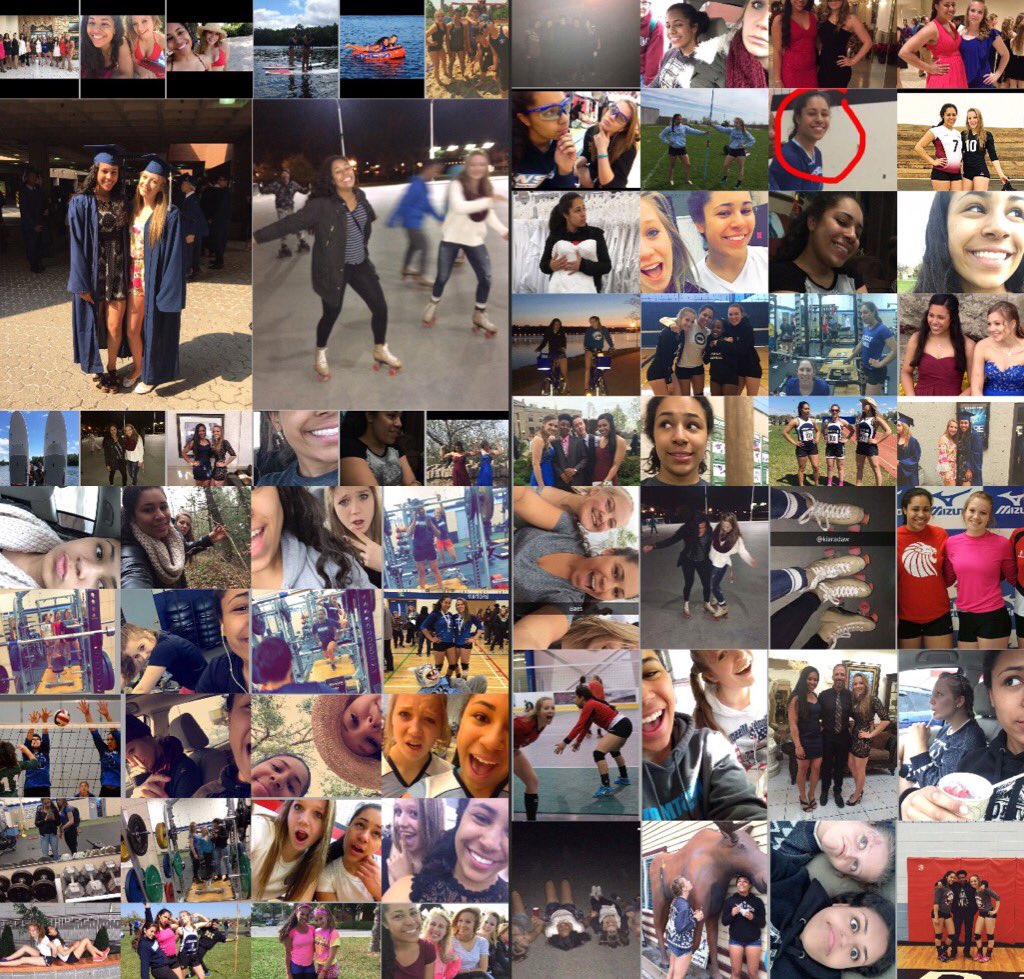 frieda_sinclair's tweet photo. Because whats the point of keeping 400 photos of your bestfriend if you arent gonna post a massive birthday collage. Happy birthday lover❤❤❤ https://t.co/yhGgjUovGb