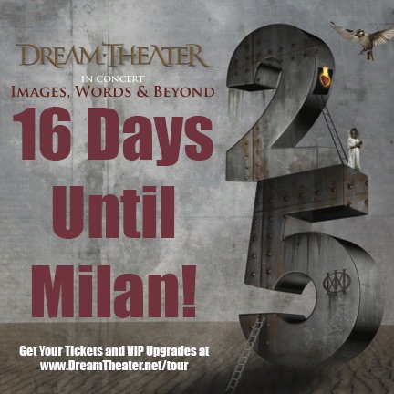 dreamtheaternet's tweet photo. Dream Theater Images, Words &amp; Beyond Tour 2017 - Milan February 4th! Tickets and VIP Package Upgrades Available at https://t.co/PSXF6cbljh https://t.co/tKTFochQt1