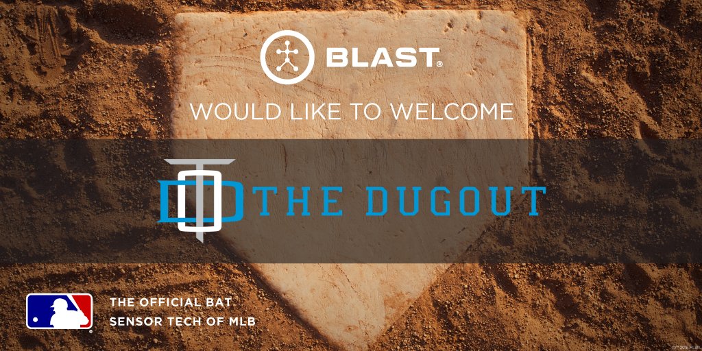 blastmotion's tweet photo. Time to welcome another member to the #BlastTeam. @TheDugout_TDO, we're happy to have you on board! https://t.co/aqvrp7v2Ly