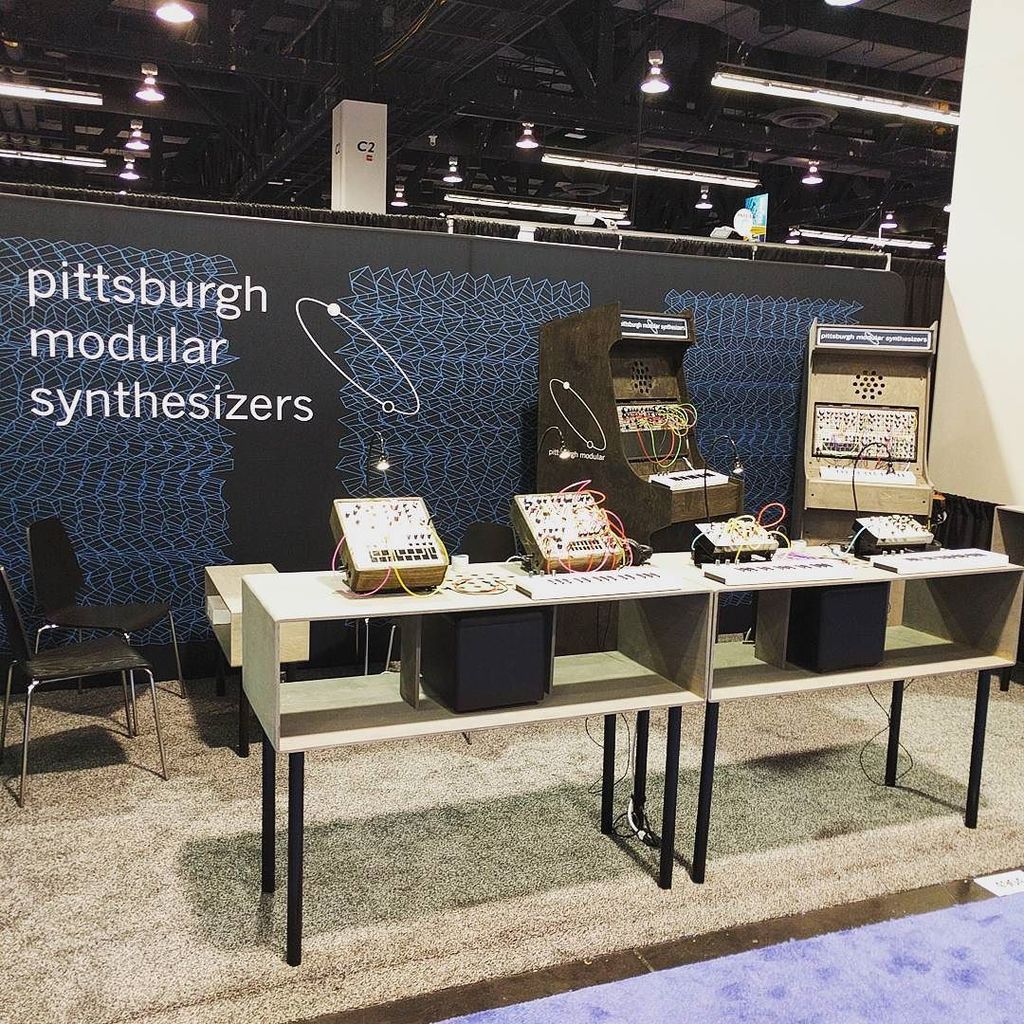 pghmodular's tweet photo. Ready for a day of demos #namm2017 #eurorack #synth https://t.co/YDZa4IK4MR https://t.co/3jDBvcfteB