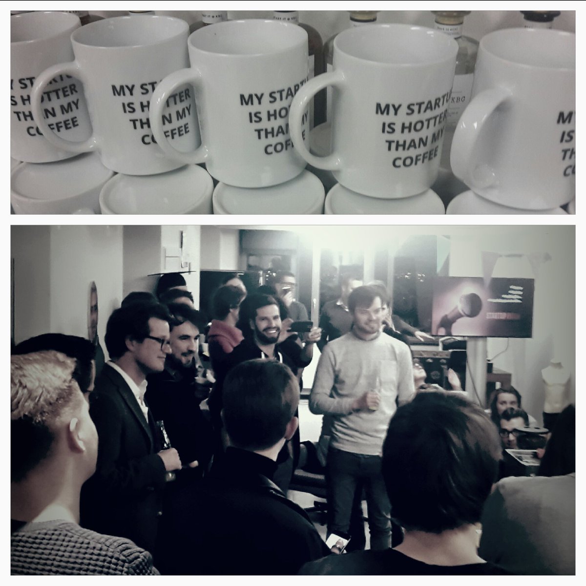 LiesVdJ's tweet photo. Coffee and NewyearsResolutions @startitkbc Antwerpen https://t.co/eEAHoKghHz