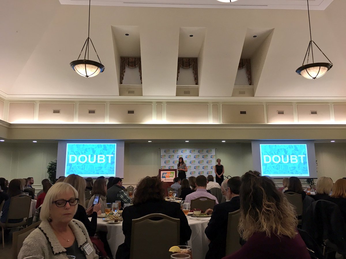 dawesmurphy's tweet photo. DOUBT — the strongest feeling mothers experience worldwide. @themomcomplex @AMARichmond #amarva https://t.co/l6JhnBWoLD