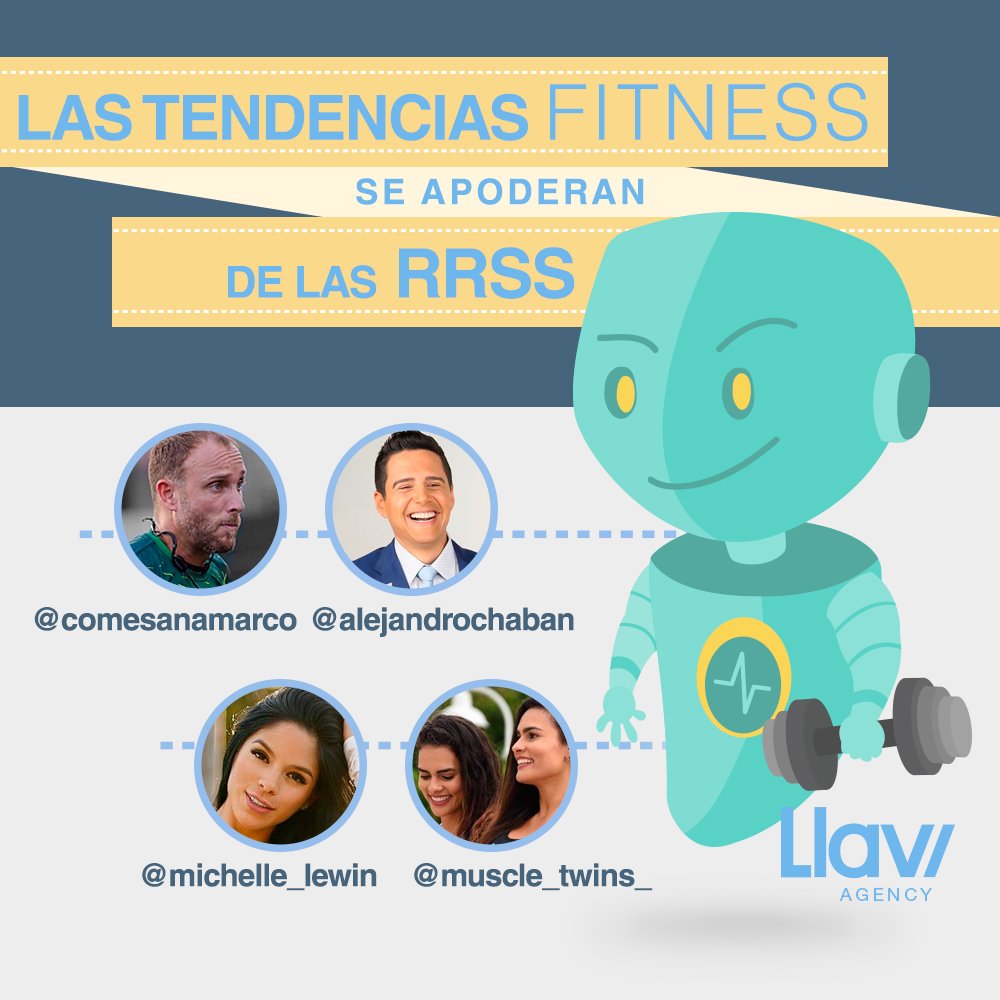 llaviagency's tweet image. Estos influencers de la “belleza” tienen una tarea ardua y promueven una vida saludable libre de excesos. 🏋️#RedesSociales