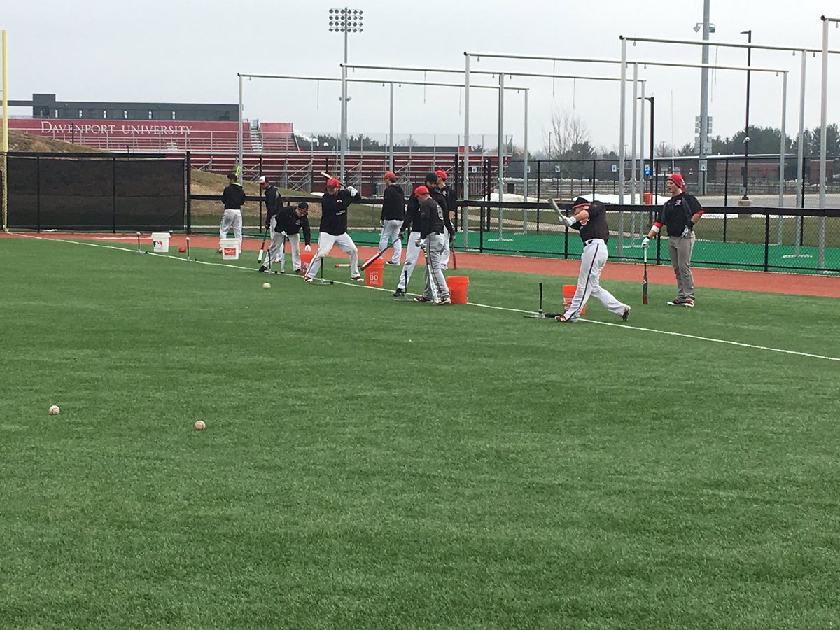 DU_BSBALL's tweet image. January 19 at Davenport University in Grand Rapids, MI #DoesntGetBetter #1Month2KY