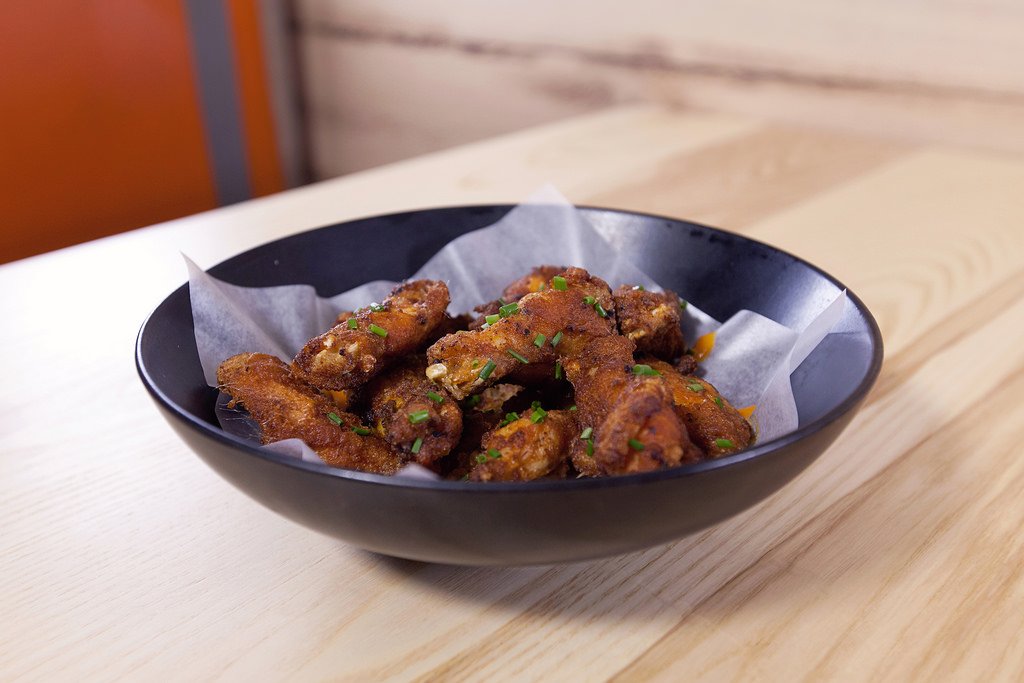 reys's tweet photo. Do you prefer the crispy battered wings or the salt and pepper wings? We just love them both! Book a table today - https://t.co/iOxZYvpbZ3 https://t.co/m5mWAsW9sI