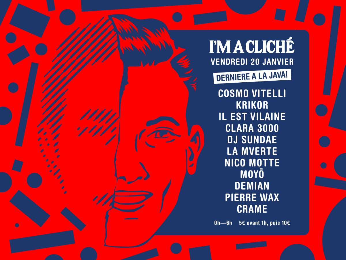 Peut-on programmer 12 DJs en une soirée ? OUI. La preuve demain pour notre dernière à la <a href="/java_belleville/">La Java</a> :
facebook.com/events/1359160…