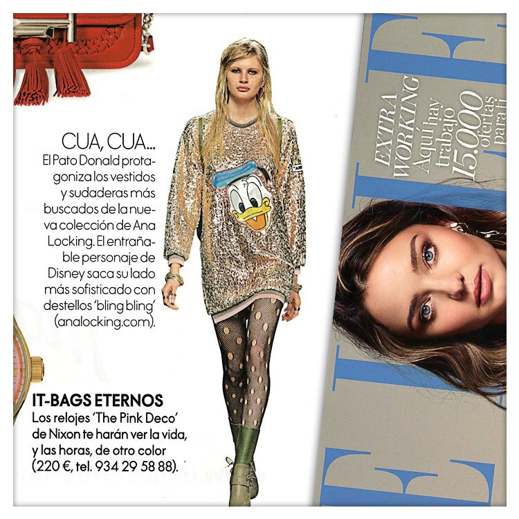 AnaLocking's tweet photo. Icons trends by #ElleMagazine β¨ #AnaLocking long sweater π #AntiheroLocking #DonaldLocking #DonaldDuck β¨Thksss #MariaLautenschlaeger https://t.co/CX0kx4BVjV