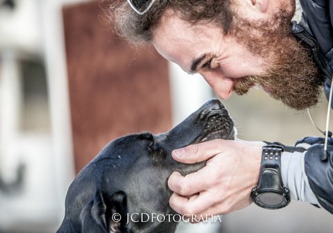 #FotoDelDia  ...aun sabiendo que no eres perfecto, te trata como si lo fueras. @BetoCrunch88 Y NUT. #Canicross