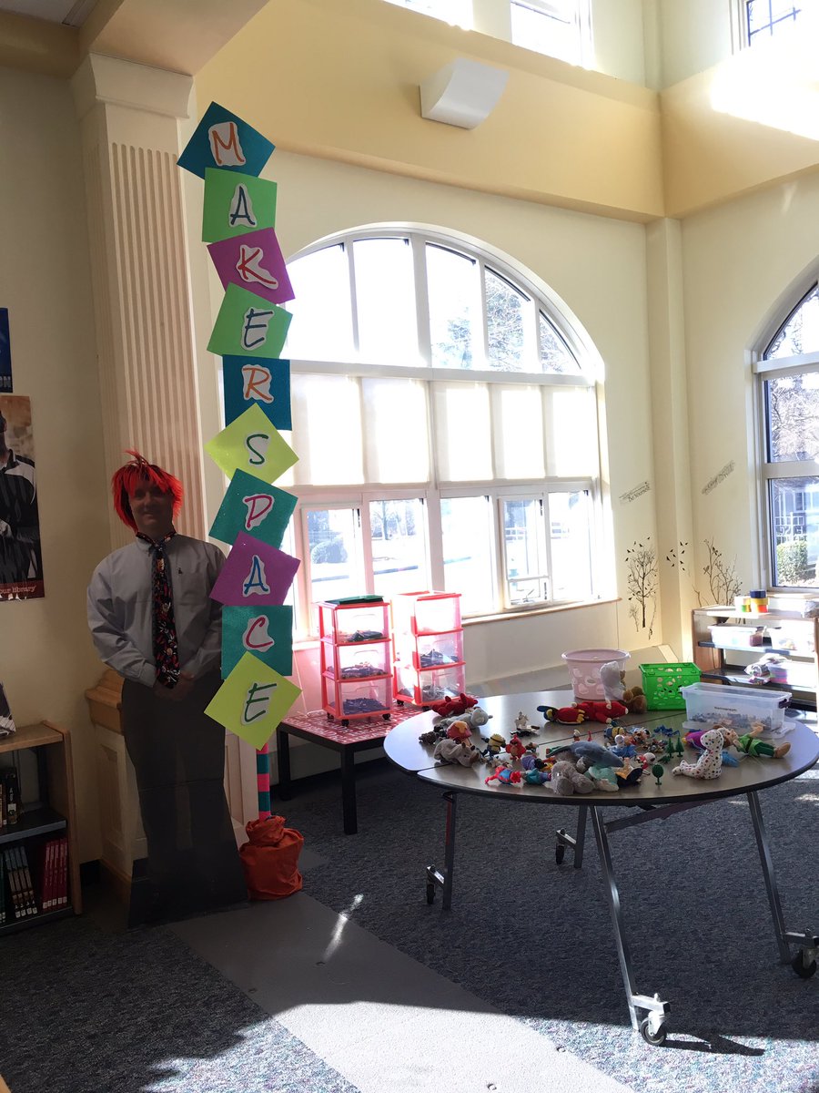 MrsSouzaLMS's tweet photo. #souzascholars learning about #LMS new #makerspace!!! Can't wait to try @beckypetrin's challenges! https://t.co/u2Rh8HGmoA