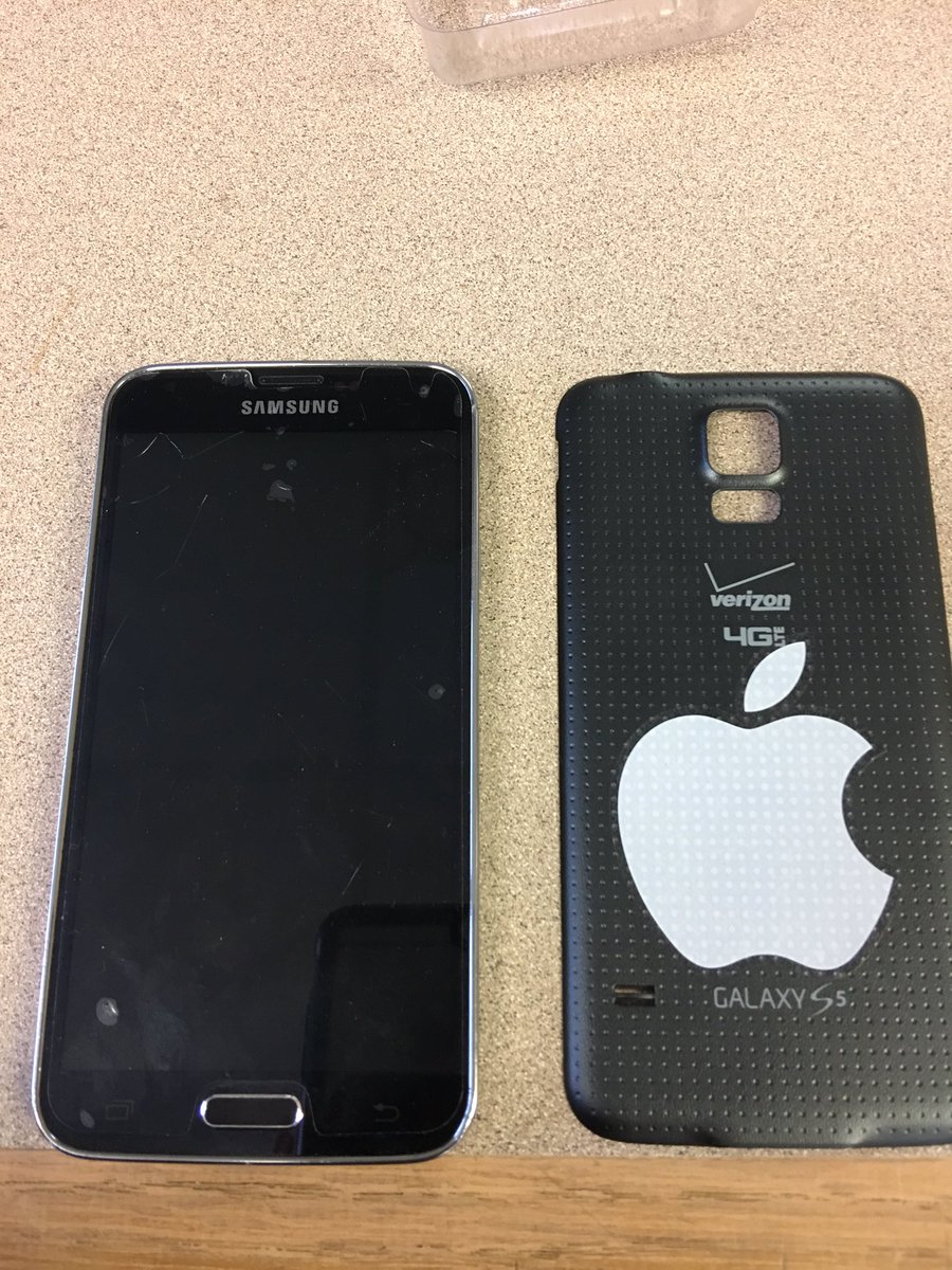 iDocCellRepair's tweet image. This just in for repair. Can you say identity crisis? I knew you could