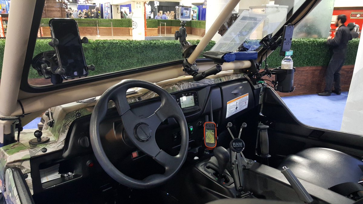 RAMMounts's tweet photo. Custom-built @KawasakiUSA #Teryx4 at #SHOTShow2017. Thanks to @UTVUnderground and #HTownPerformance! See it at booth #741: https://t.co/uitdMoHcoE