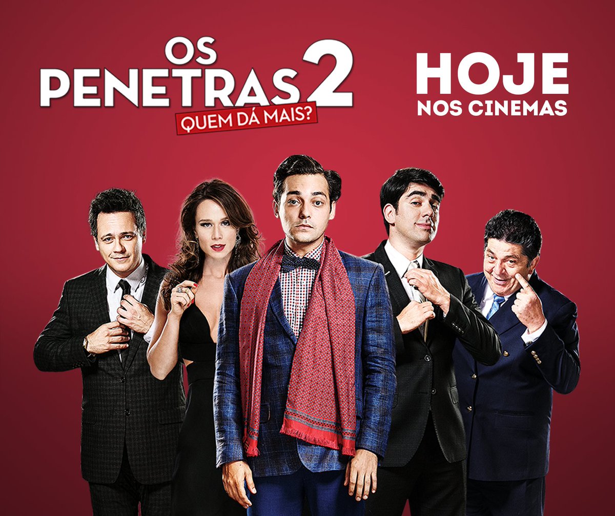 penetrasofilme's tweet photo. #Penetras2 estreia hoje nos cinemas! Bora todo mundo? https://t.co/8xCHFiYOUm