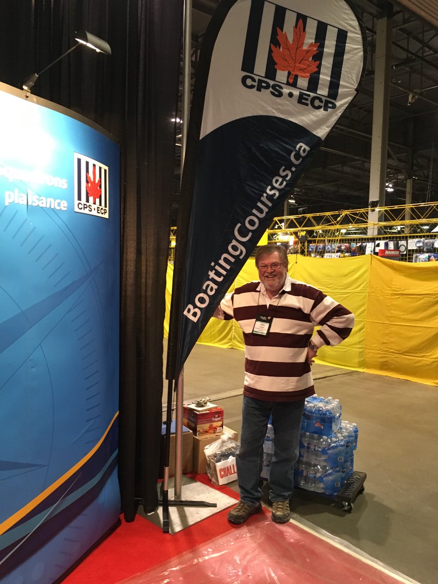 CanBoatNSavoir's tweet photo. Setup day @TorontoBoatShow! Come visit us Jan 20-29 in the New Boater Welcome Centre, Booth S7. #BoatingCourses #TorontoBoatShow https://t.co/yhipURS8sL