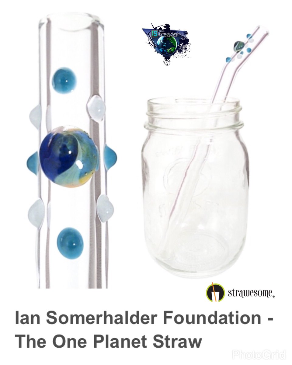 KateForIan's tweet photo. Ian Somerhalder Foundation - The One Planet Straw - Strawesome will donate $7 from each sale to support #ISF https://t.co/A7rlLJwLnS # https://t.co/qtbMniQVfv