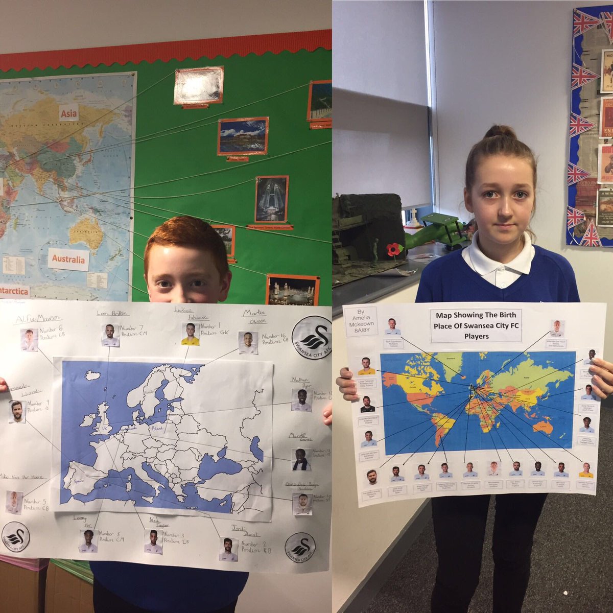 CHCS_Humanities's tweet photo. Huge effort made by Scott and Amelia! #locationMaps #JackArmy #Eisteddfod #Geography #Year8 #8A https://t.co/W97WPwlUAo