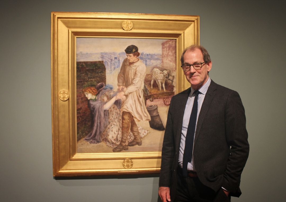delartmuseum's tweet photo. Here's a favorite from our #PreRaphaelite Collection! "Found" by Dante Gabriel Rossetti -#DAMSam
https://t.co/KdFVcJqc7u #RememberFanny https://t.co/UoPw7zo8C7