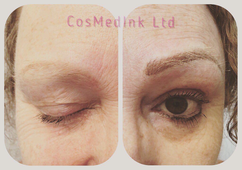 What a difference brows make to a face!