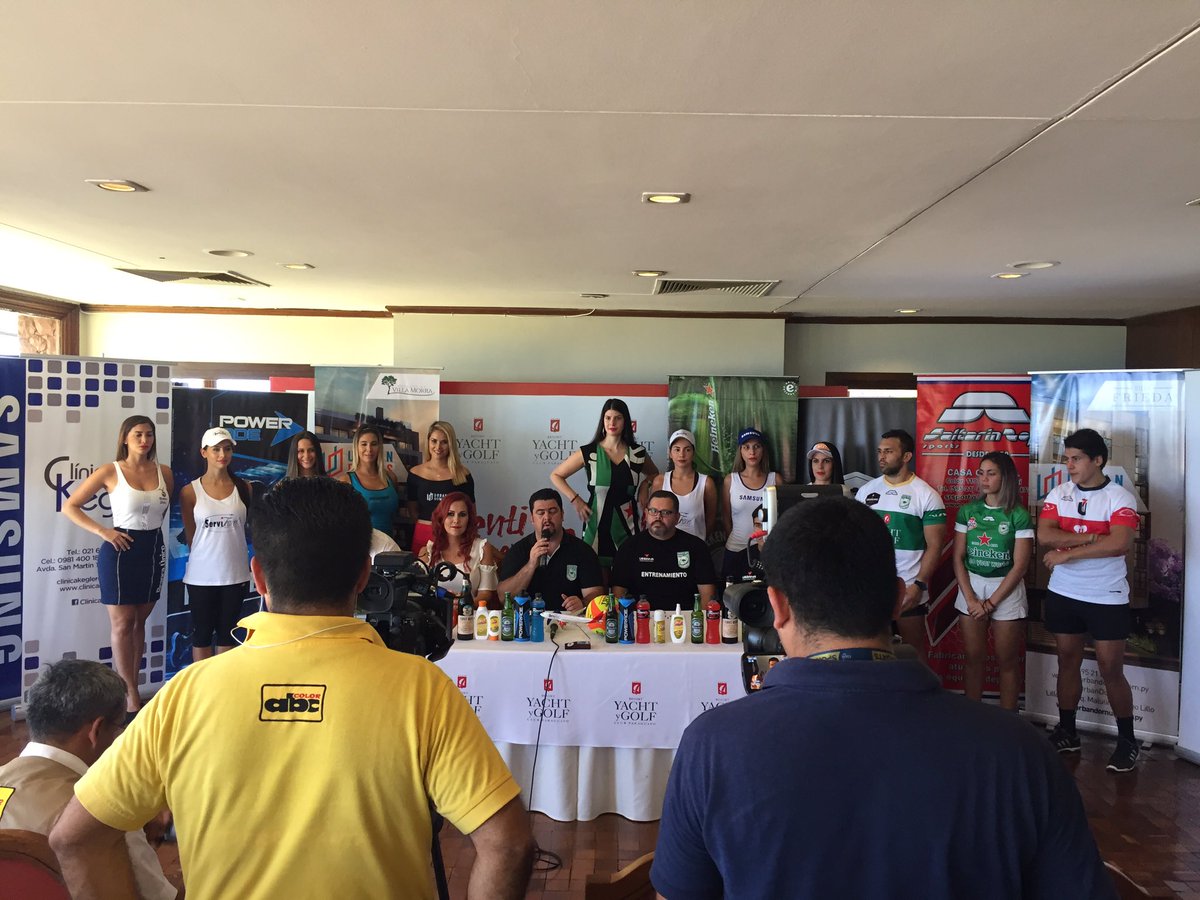 SevenDeVerano's tweet photo. Arrancó la conferencia de prensa del #SevenDeVerano2017 en el Yacht &amp; Golf Club. No te lo pierdas este 21 y 22 de enero. ¡Los esperamos! https://t.co/mow522WL40