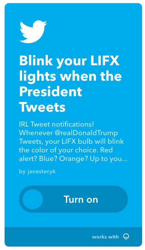 IFTTT's tweet photo. Trying to keep up with Twitter AND #USPolitics? We have some ideas... 🇺🇸🎇
https://t.co/hLHoTuFJZk https://t.co/ogsYDEf1NC