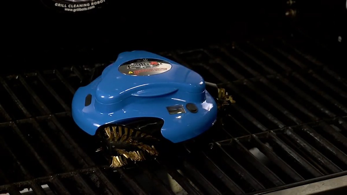 Barbecue Grill Cleaning Robot