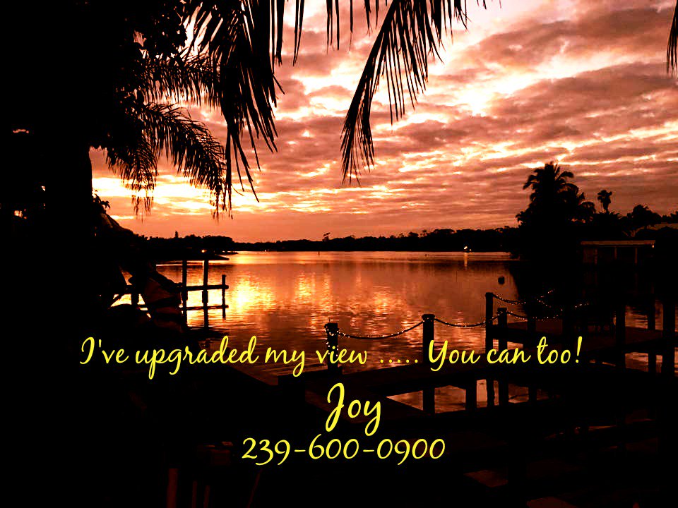 JoyGugliuzza's tweet photo. Are you ready to #upgrade your #view? Ask me how! #FortMyers #realestate #fortmyersrealestate #leecounty #realtor https://t.co/OOR6oysB6q