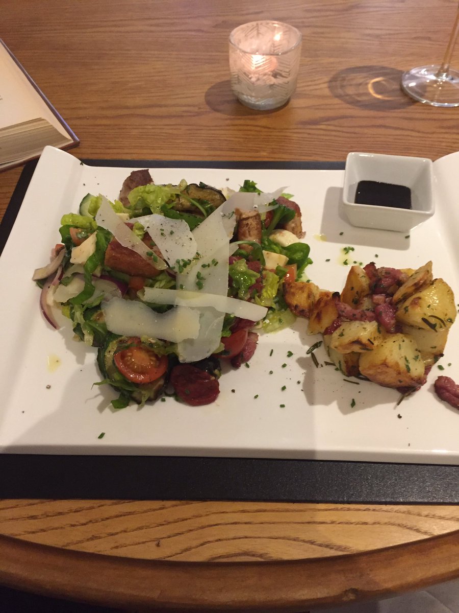 Asked chef to surprise me #saladfromheaven <a href="/AmatosCarlisle/">Amato's</a>