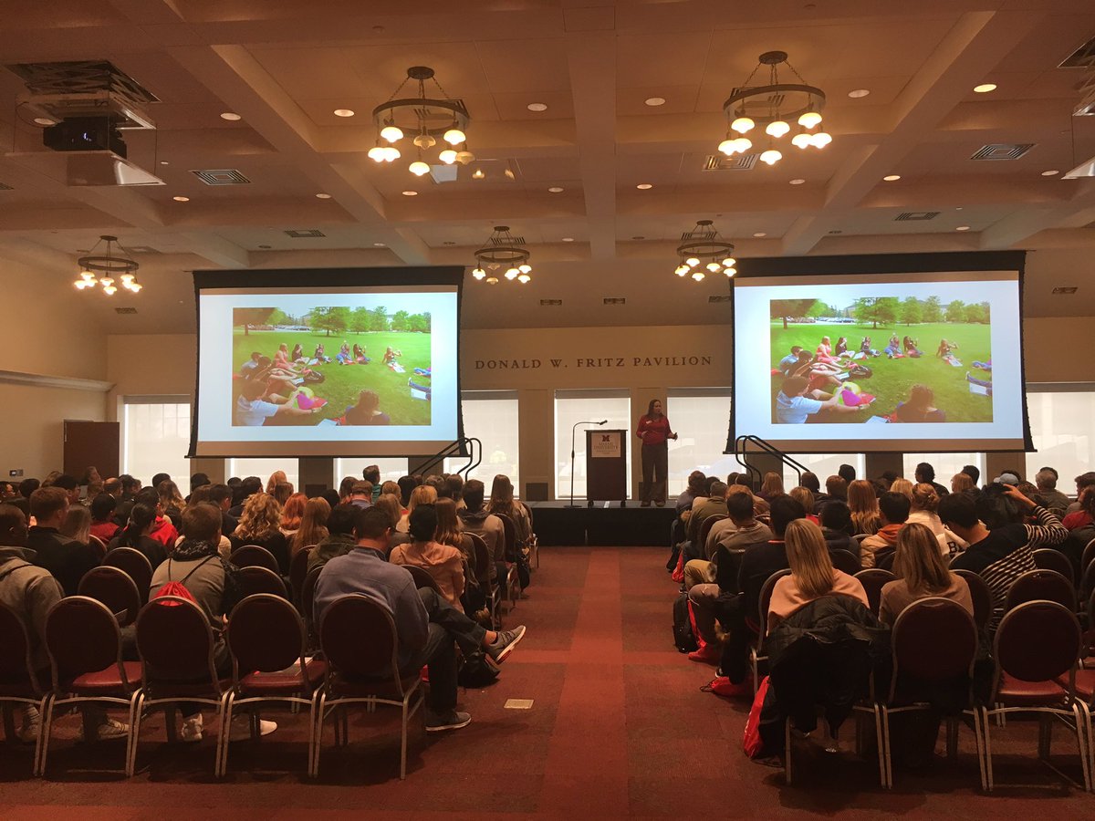 MiamiOH_Student's tweet photo. January Orientation has begun! Welcome, new students! #MiamiOH https://t.co/301KVVvH29